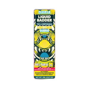 Elyxr LA Loud Lemon THCA Liquid Badder Disposable with 70% THCA