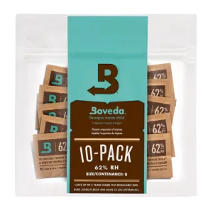 Boveda Two-Way Humidity Packs 10 Count bag