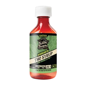 Tillmans Tranquils Margarita Delta 9/CBD Syrup is a fast acting infused syrup